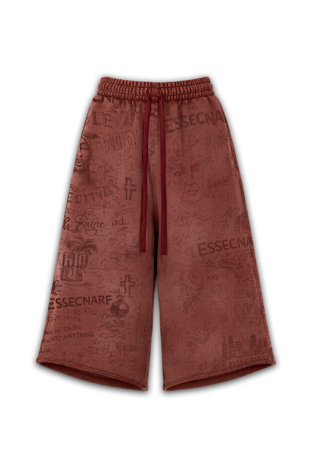 ESSECNARF “World Script” Shorts